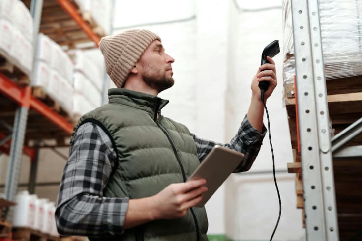 A warehouse worker for an ecommerce store.