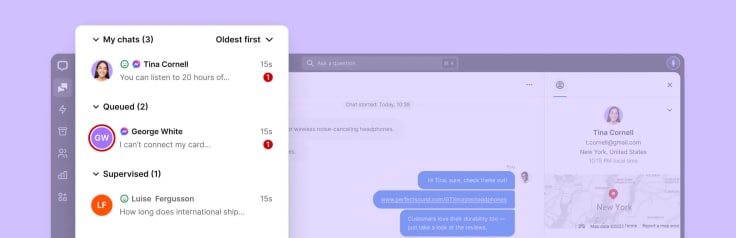 chats assigned list