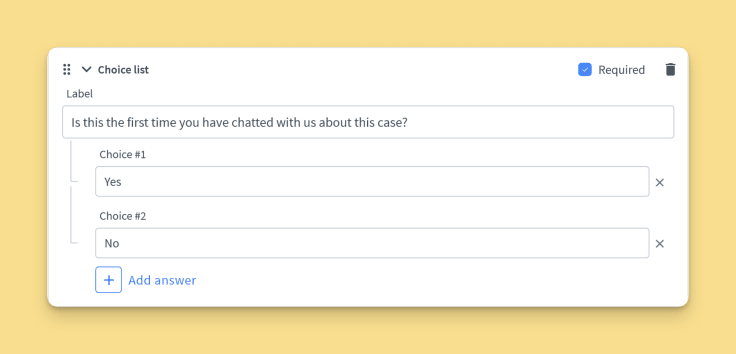 post-chat form