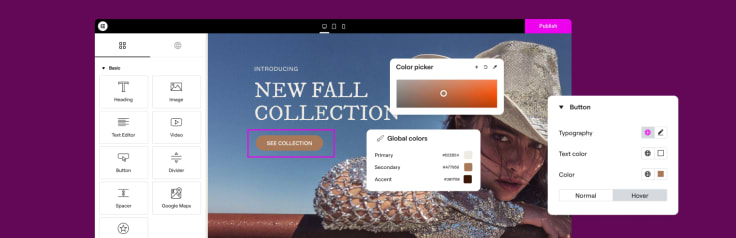 Elementor plugin in Wordpress promotion screen