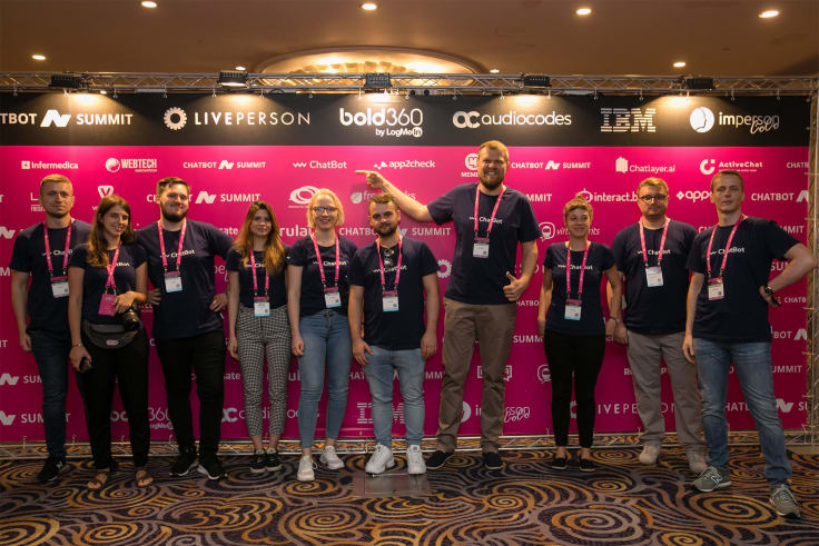 ChatBot.com team at Chatbot Summit 2019