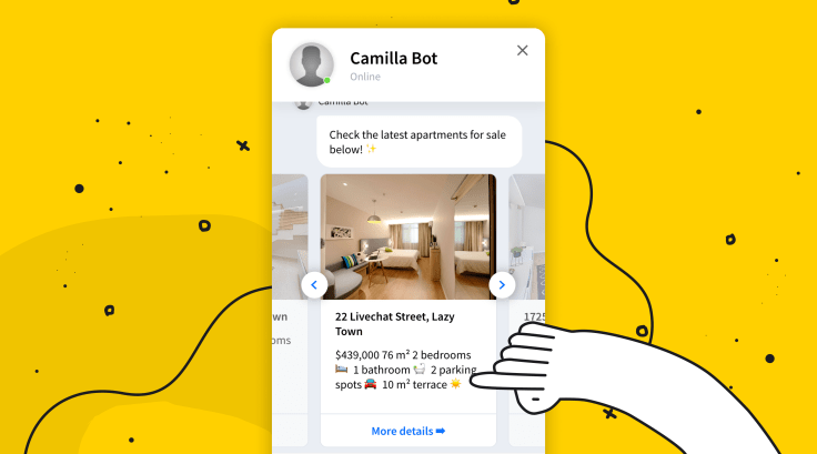 A real estate chatbot