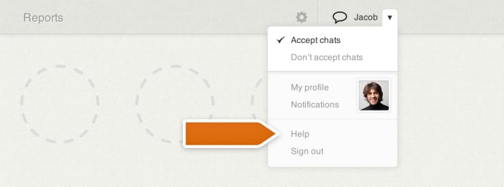 In-app LiveChat support