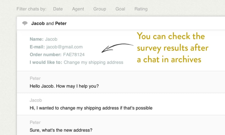 Survey Results in Archives