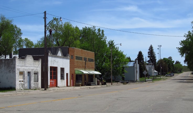 Small town in Nebraska