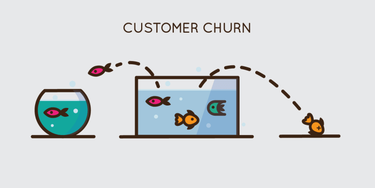 Customer churn rate