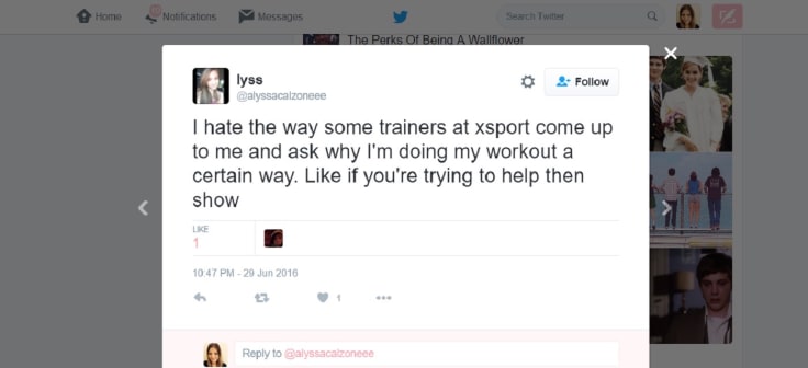 Social media monitoring twitter example