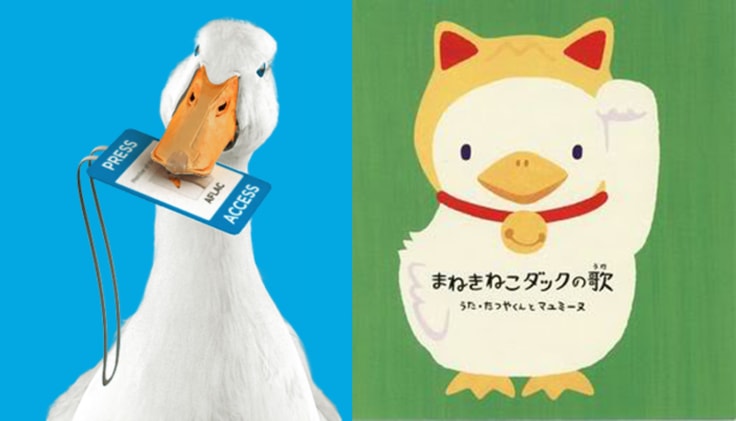 Aflac duck comparison