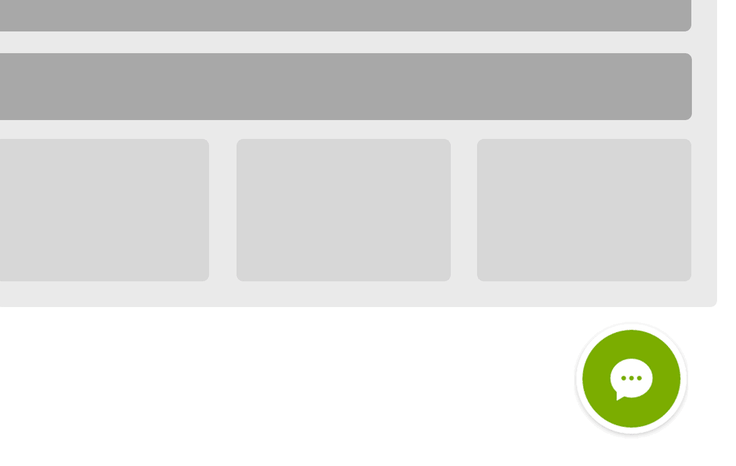Basic website greeting