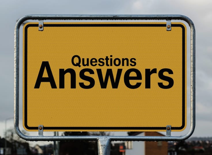 Questions answers sign customer feedback survey