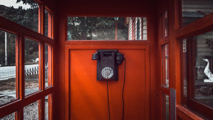 Telephone booth customer service problems