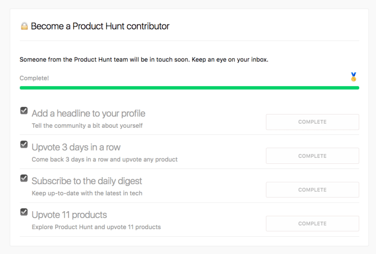 Becoming Product Hunt contributor