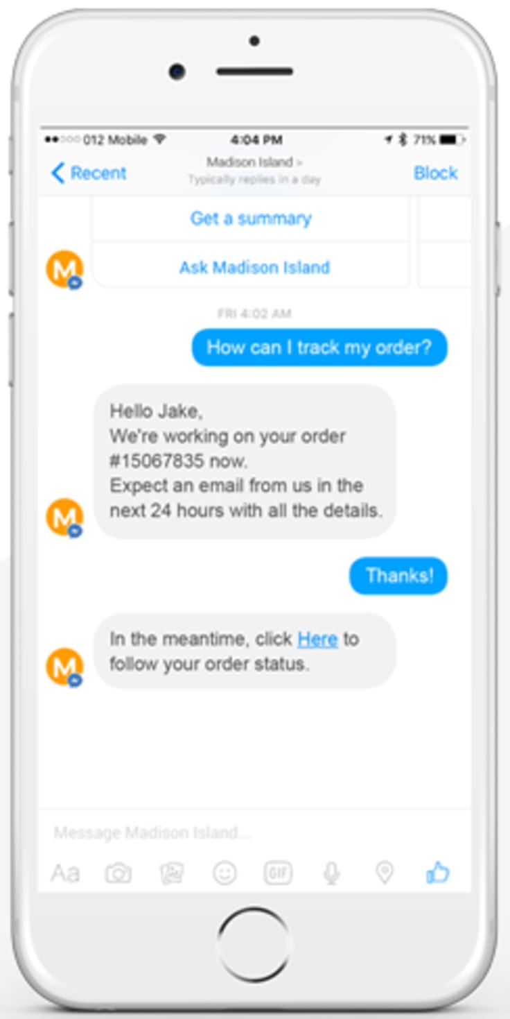 contextual chatbot examples