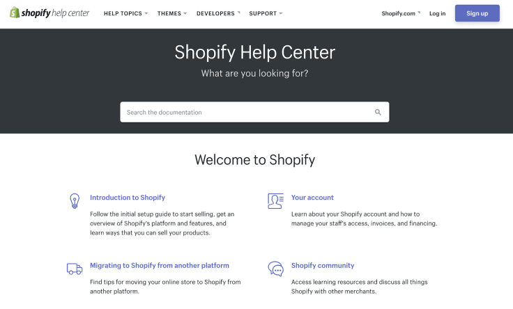 Shopify help center Shopify help center
