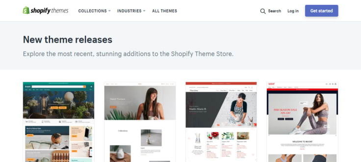 Shopify store themes