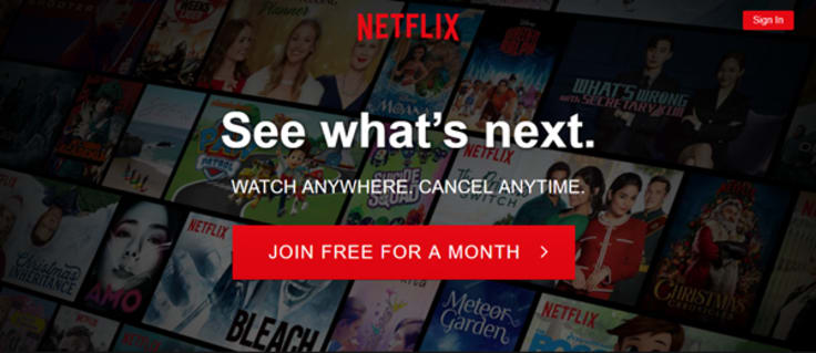 Netflix CTA