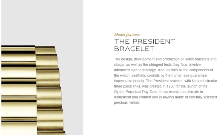 Rolex product content