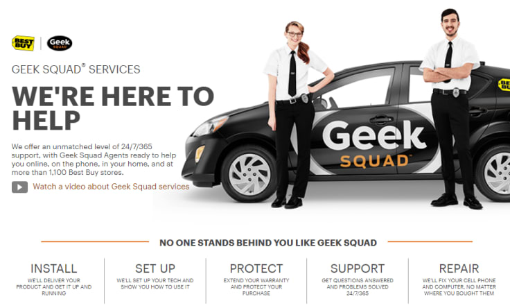 Geek Squad services
