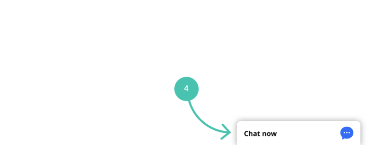 Chat widget installed