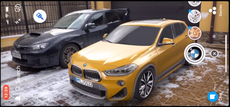 BMW inspiring social media campaign