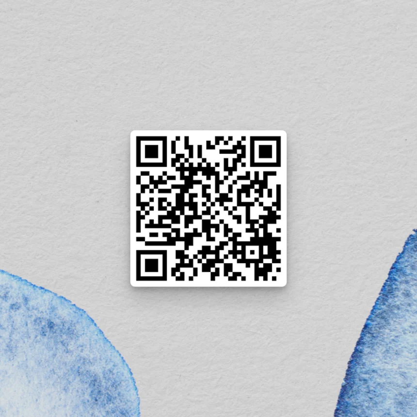 QR code for the mobile app