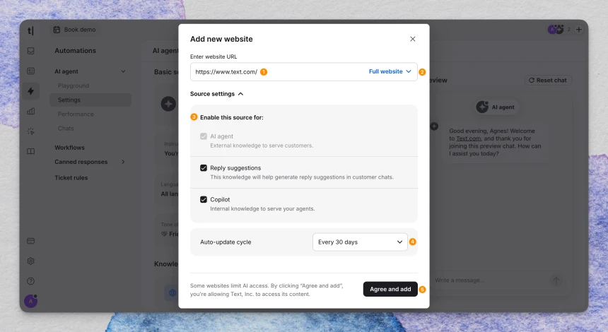 ai_agents_add_new_website