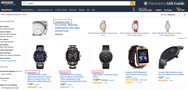 amazon ads