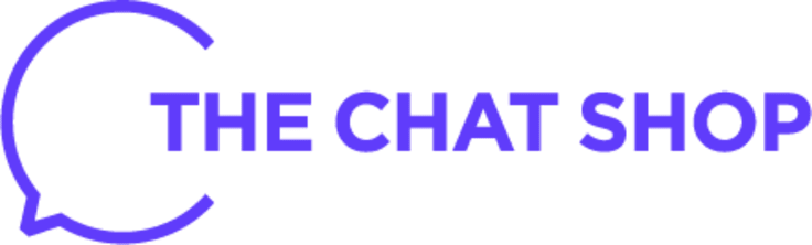 the chat shop logo