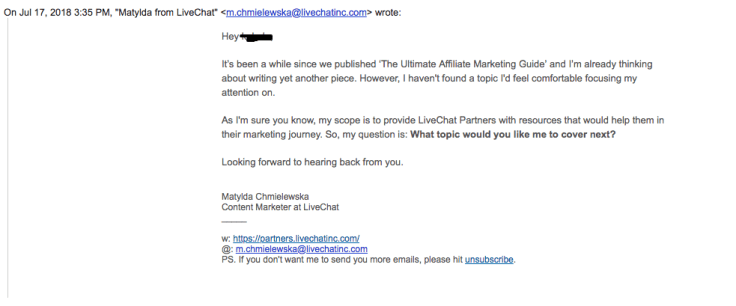 ultimate affiliate marketing guide ebook cold email