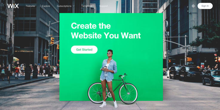 wix website builder