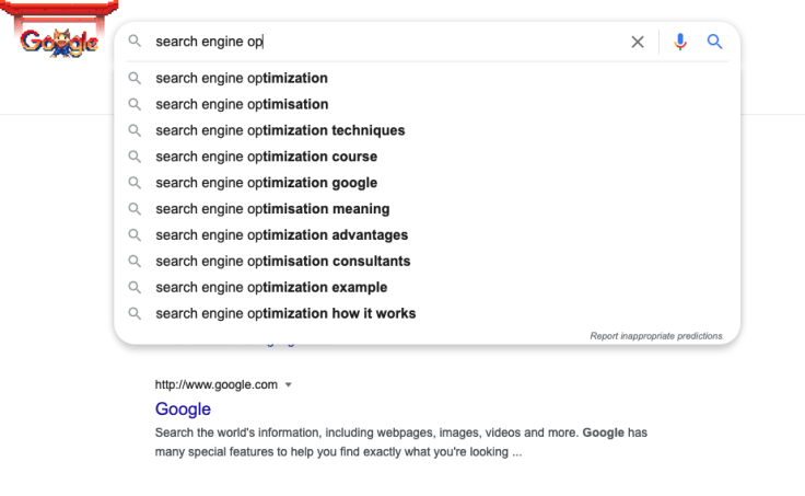 search engine optimization