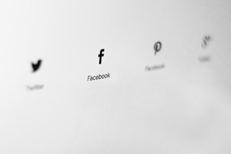 logotypes of social media platforms