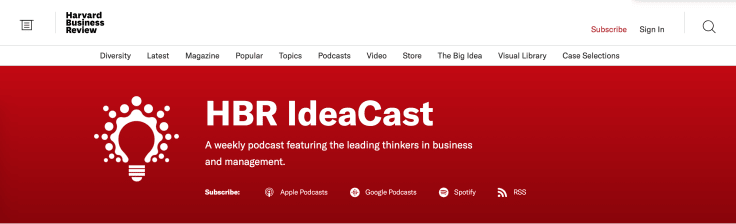 HBR IdeaCast