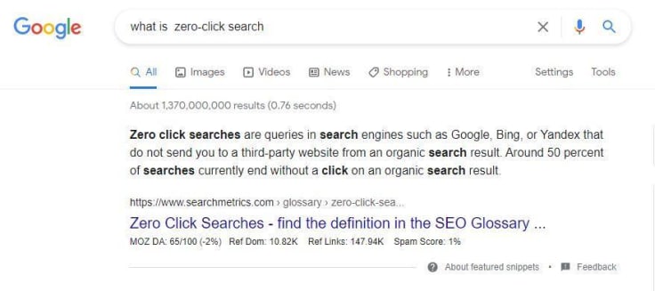 what-is-zero-click-search