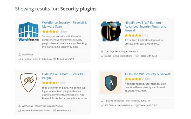 wordpress security plugin