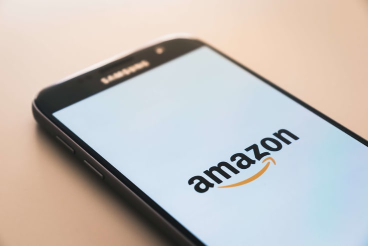 Amazon AI app on a mobile phone