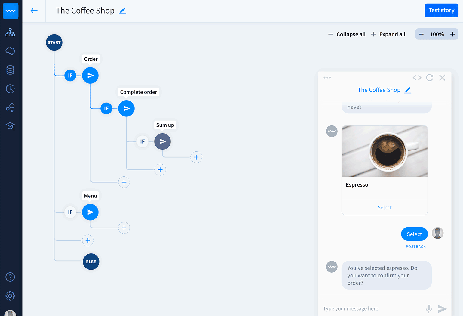 Chatbot design test your bot