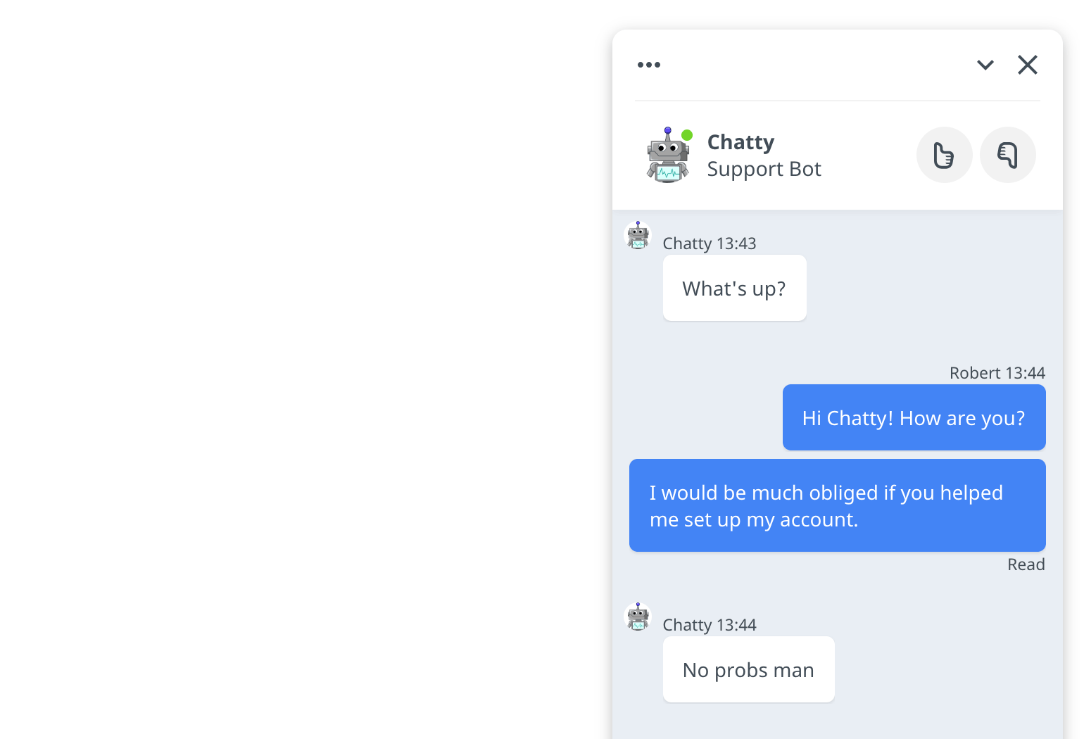 ChatBot Design: Customer&rsquo;s tone of conversation