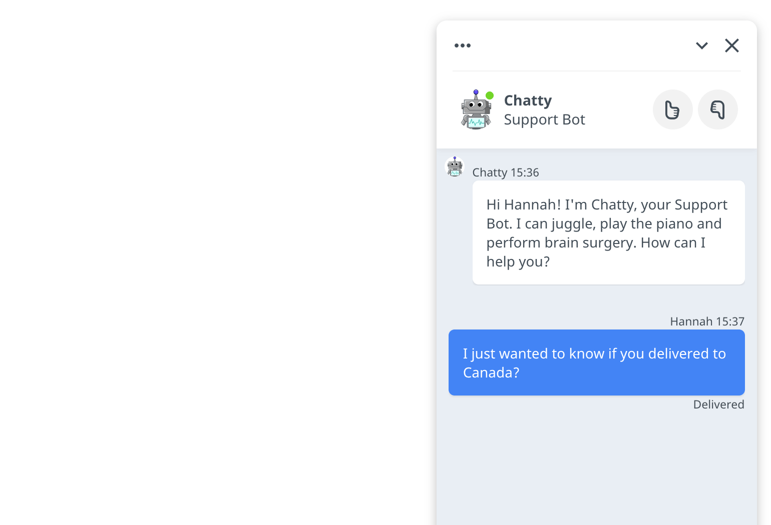 create chatbot