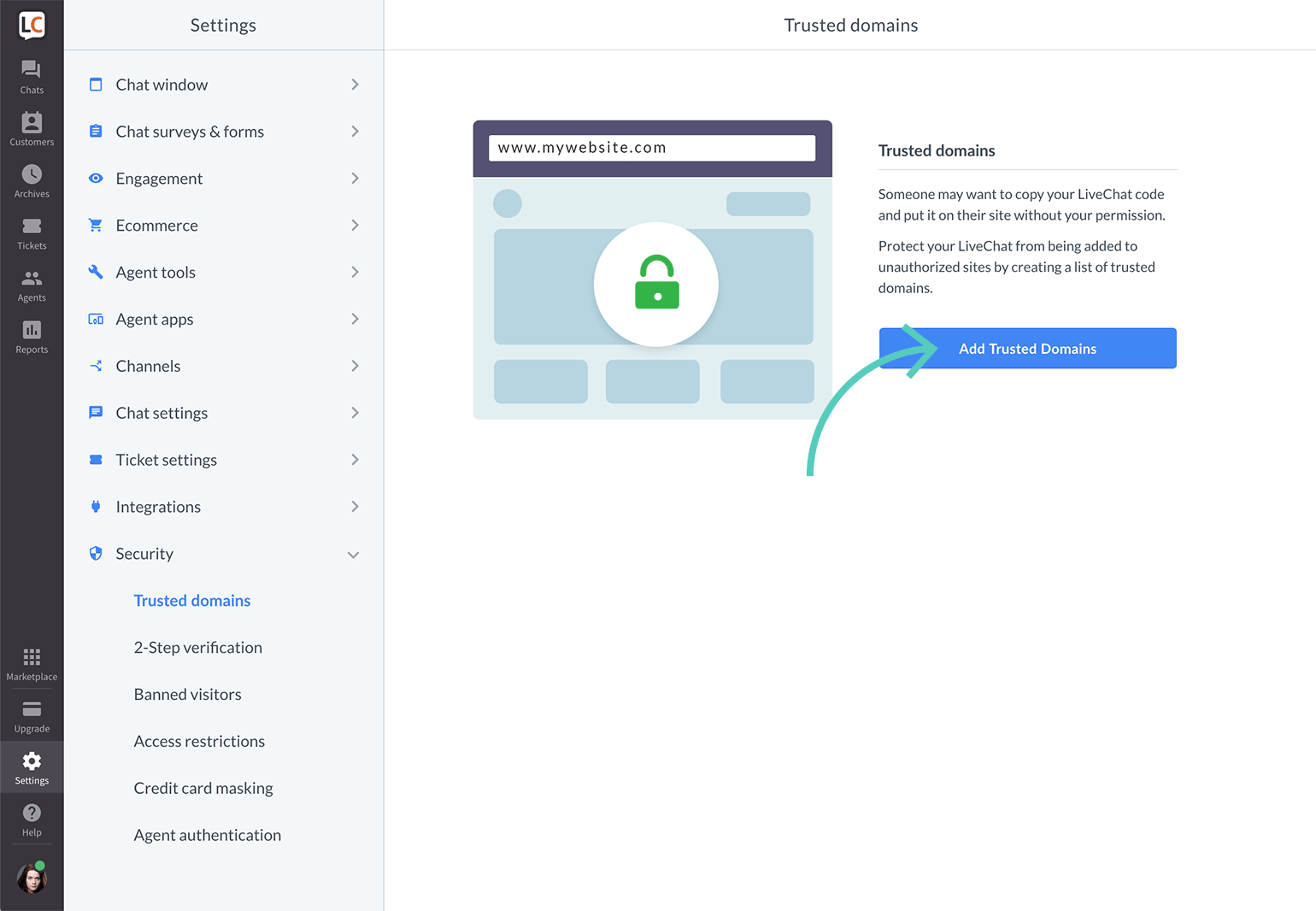 owncloud add trusted domain