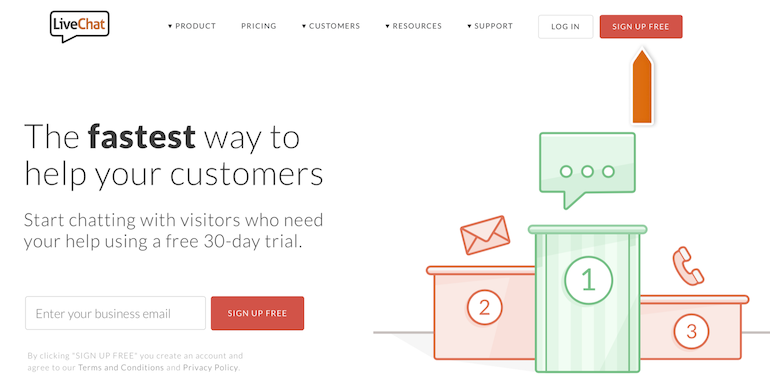 Uscreen register to livechat
