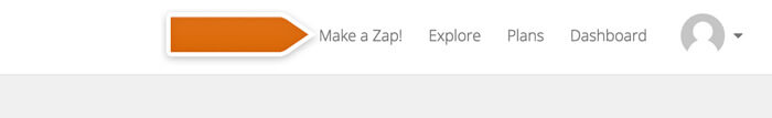 Making a Zap in Zapier