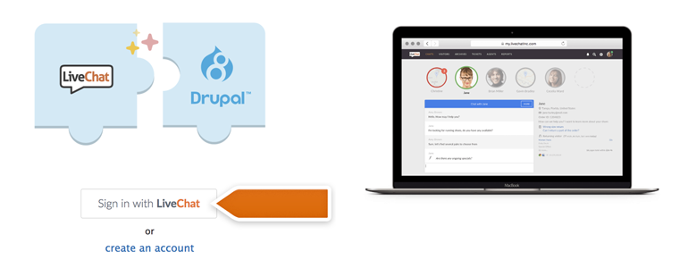 Live drupal my chat Drupal Analytics