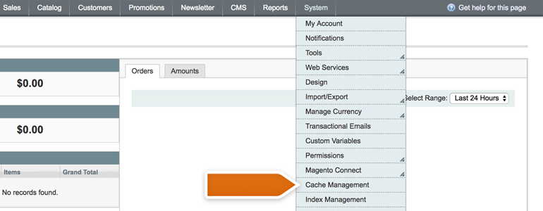 Go to Cache Management of your Magento system