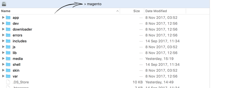 Upload LiveChat plugin into your Magento&rsquo;s installation directory