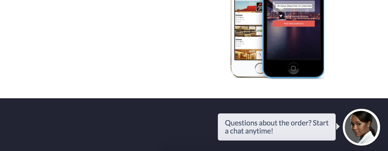 Ordering LiveChat: Start chatting with your customers!