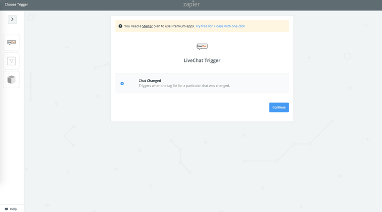 LiveChat and SugarmCRM – Zapier template