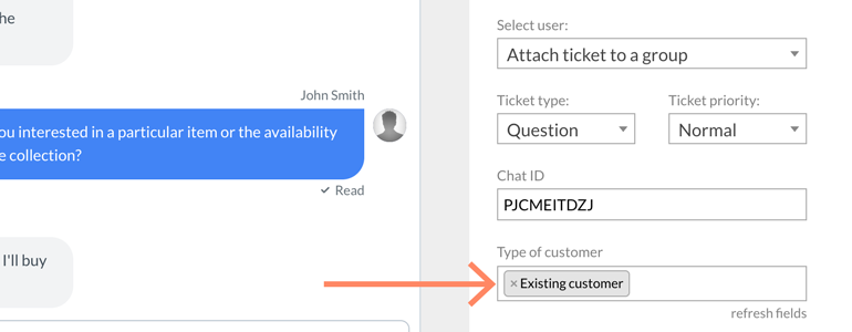 Zendesk LiveChat: map your Zendesk custom fields with additional information about customer