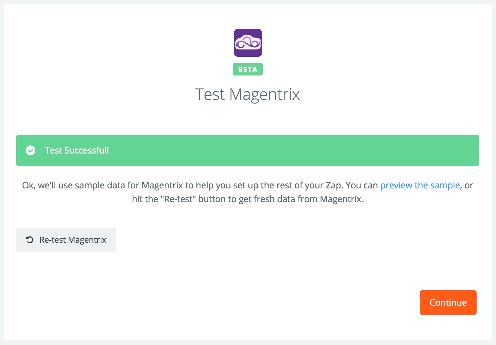 Finalizing the Magentrix integration