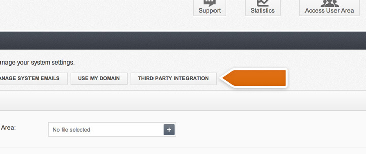 Accessing 3rd party integrations